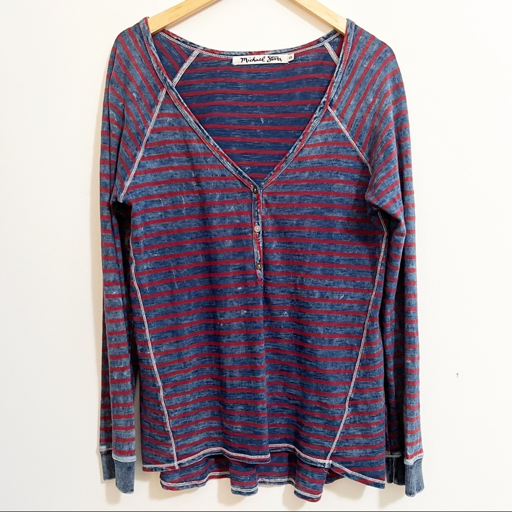 Michael Stars Striped Shirt